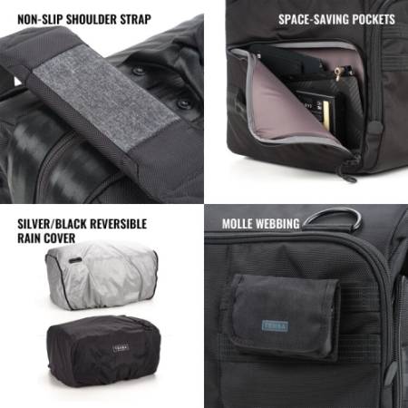 Tenba Cineluxe v2 Shoulder Bag 24 - torba fotograficzna (na ramię/naramienna) - możliwości